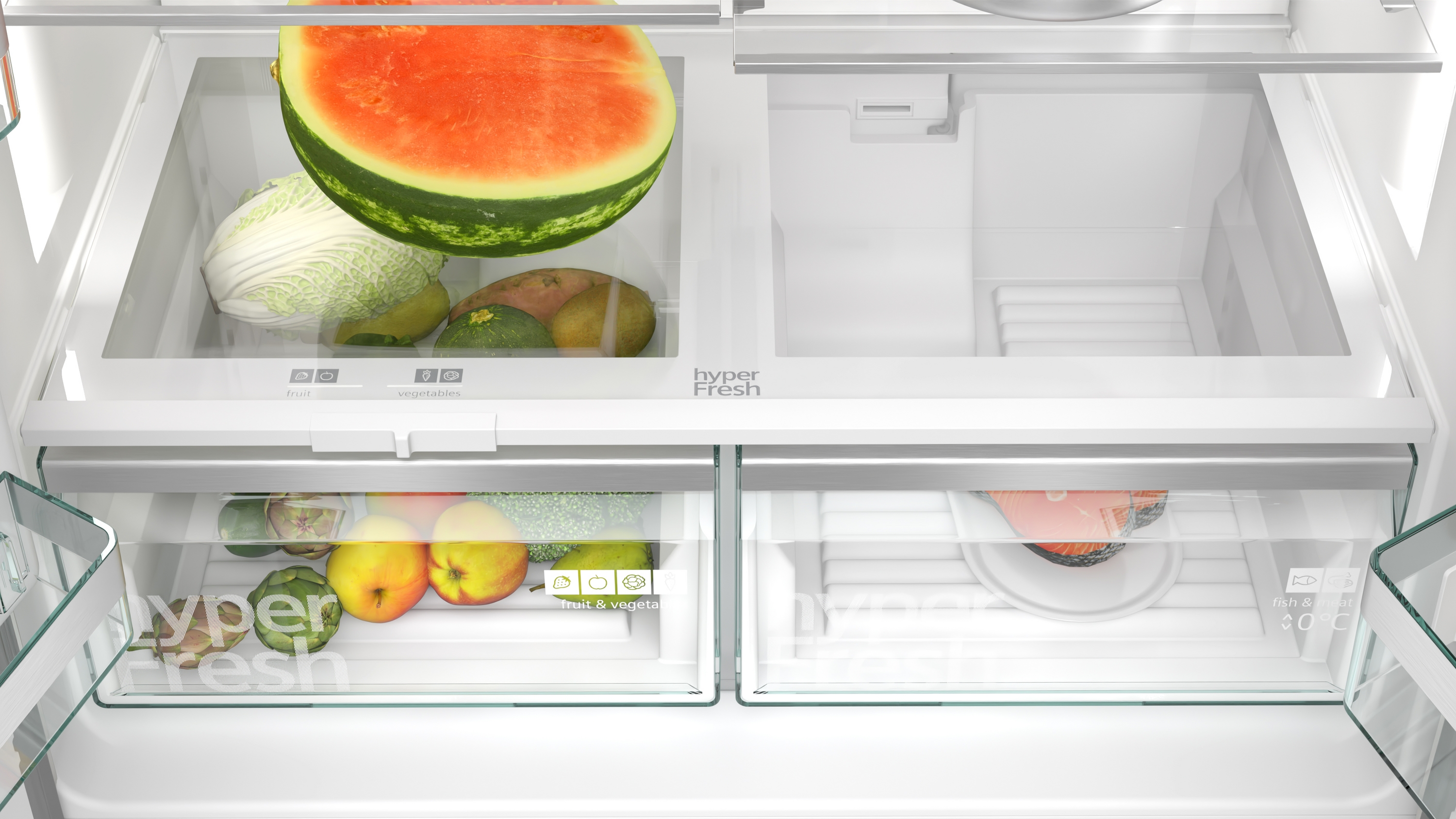 Siemens KF96DPPEA Køl/frys kombination Siemens KF96DPPEA Køl/frys kombination